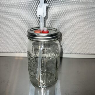 Injectable Liquid Culture lid (wide-mouth)